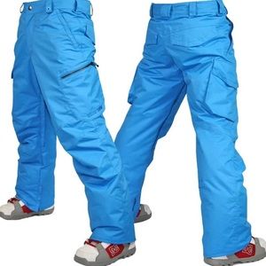 GSOU Snow 10K Freedom Snowboard Pants in Blue 🆕